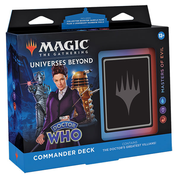 Magic the Gathering: Universes Beyond - Doctor Who Commander Deck Set (4 Decks)