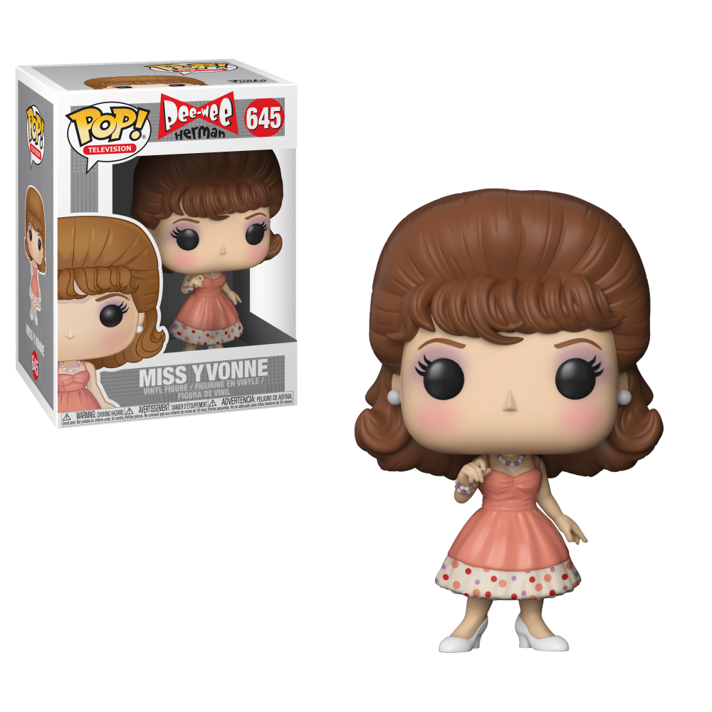 Funko Pop! Pee-Wee's Playhouse: Miss Yvonne Vinyl Figure #645