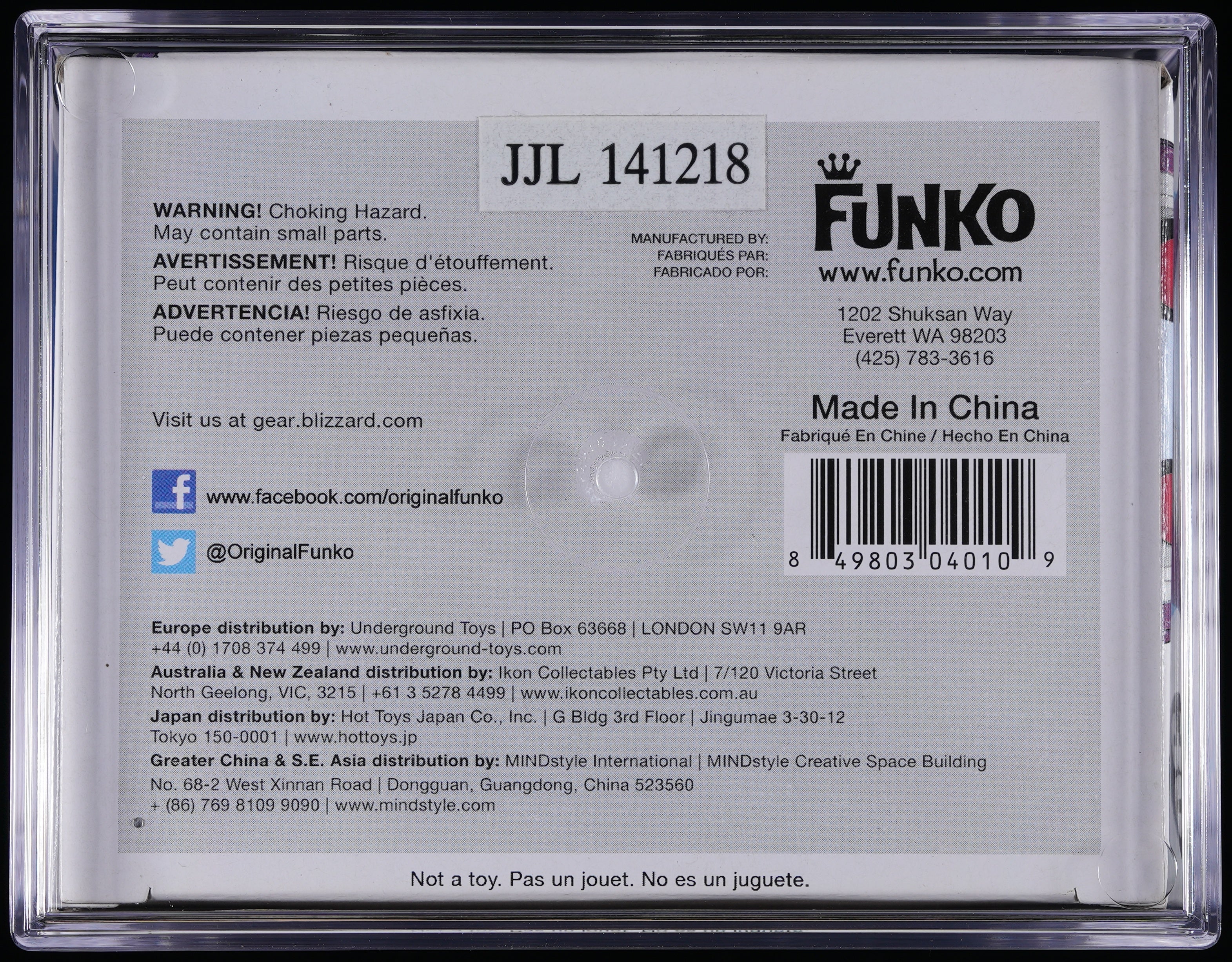 Funko Pop! PSA Graded World of Warcraft: Sylvanas PSA Graded 8.5 NM-MT+ Vinyl Figure #30 Cert #02210553