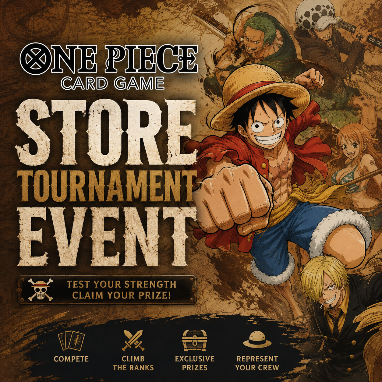 One Piece: Store Tournament (Mondays)