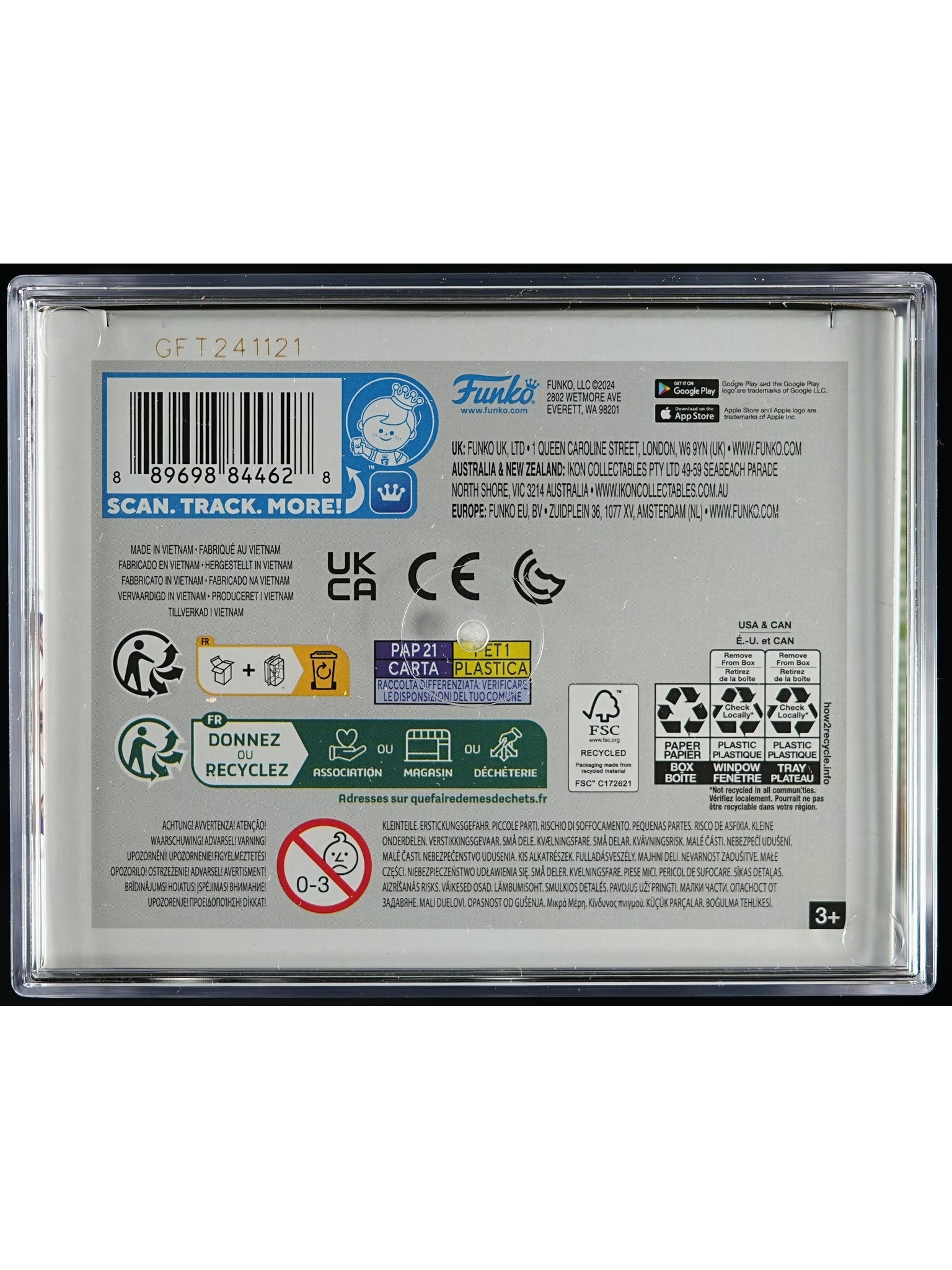 Funko Pop! Mars Attacks: Martian Soldier PSA Graded Vinyl Figure #1877 Cert #02305517