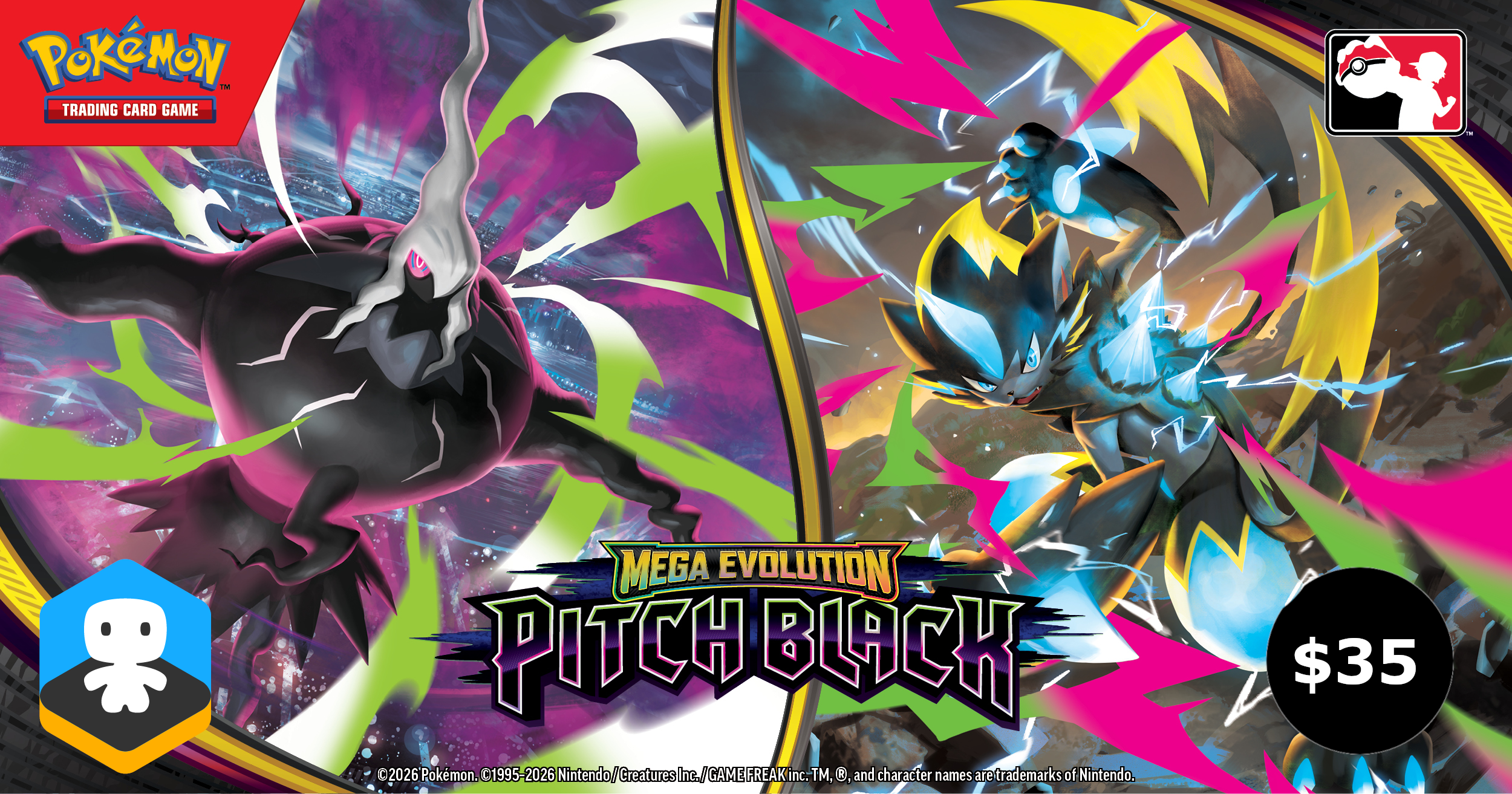 Pokemon TCG: Pitch Black Prerelease Event - July 11, 2026
