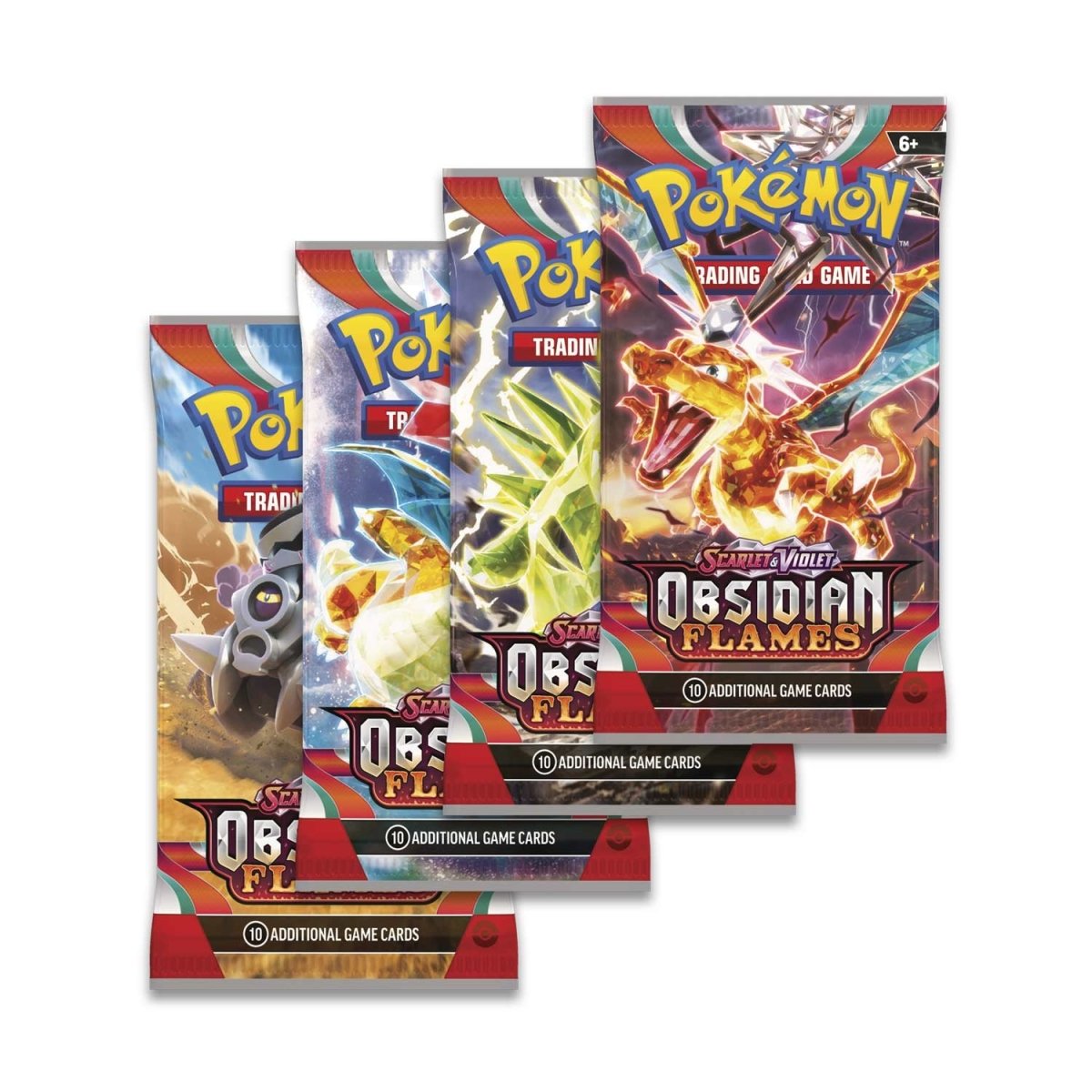 Pokémon TCG: Scarlet & Violet - Obsidian Flames Booster Pack (10 Cards)