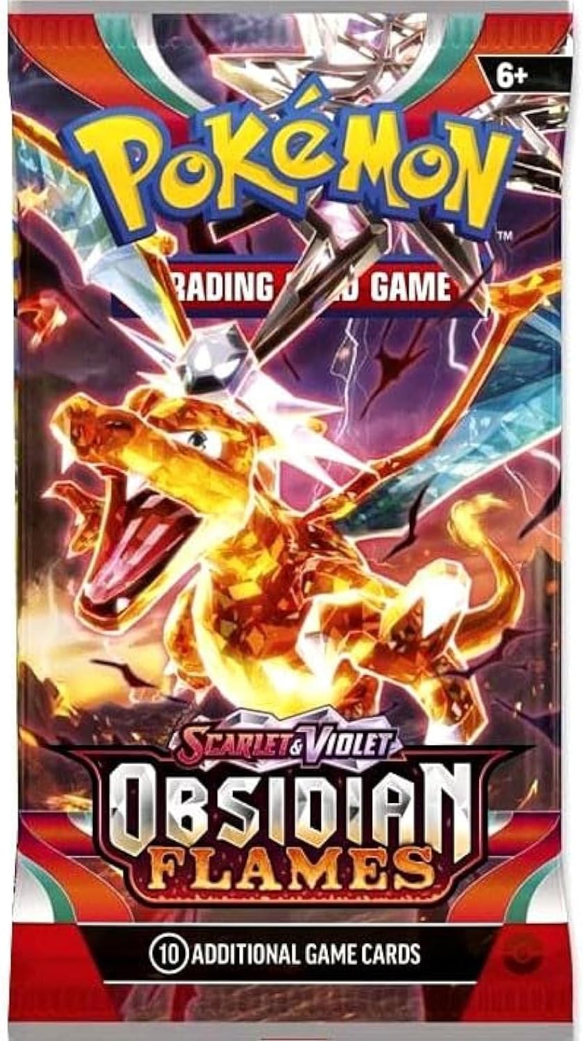Pokémon TCG: Scarlet & Violet - Obsidian Flames Booster Pack (10 Cards)