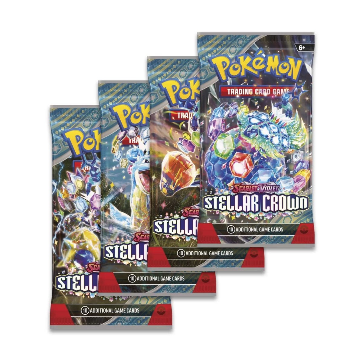 Pokémon TCG: Scarlet & Violet - Stellar Crown Booster Pack (10 Cards)