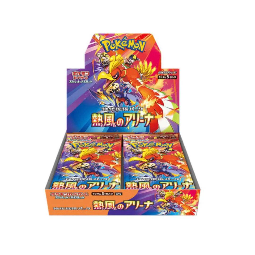Pokemon Japan TCG: Scarlet & Violet - Heat Wave Arena sv9A Booster Box   Boxed Vinyl - Premium Collectibles Store