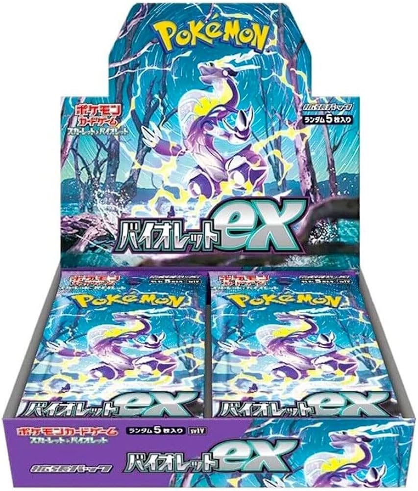 Pokemon Japan TCG: Scarlet & Violet - Violet ex sv1V Booster Box (30 Packs)