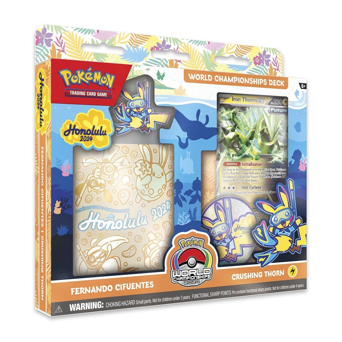 Pokemon TCG: 2024 Honolulu World Championships Deck - Crushing Thorn