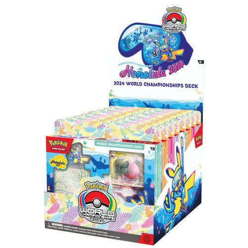 Pokemon TCG: 2024 Honolulu World Championships Deck Display (8 Decks)