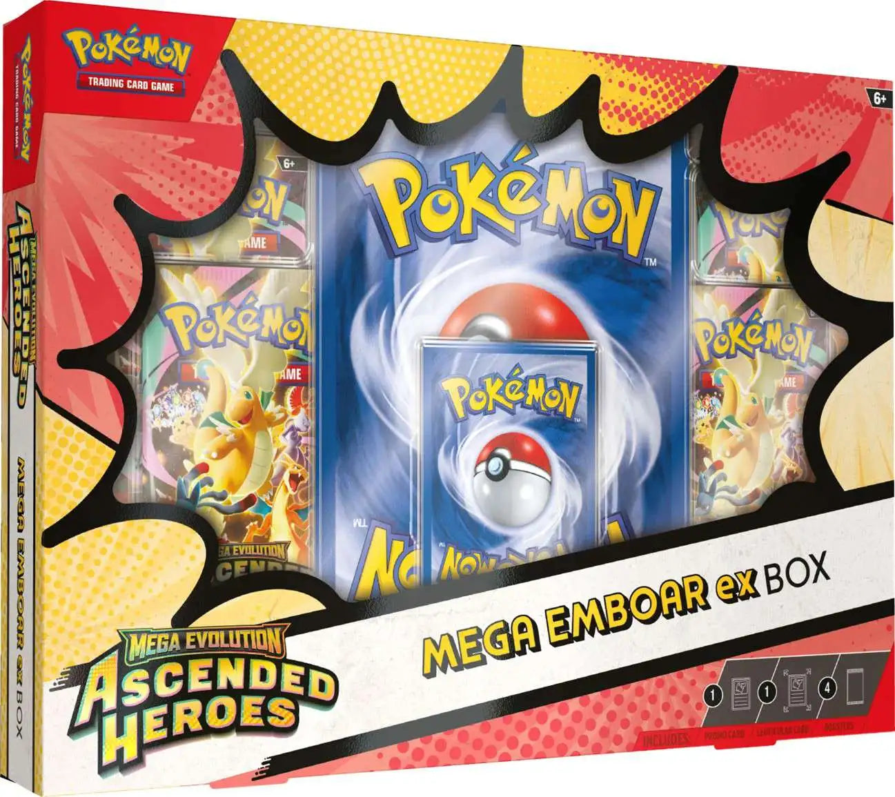 Pokemon TCG: Ascended Heroes - Mega Emboar ex Collection Box