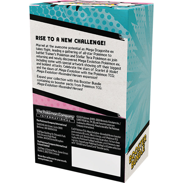 Pokemon TCG: Ascended Heroes Booster Bundle