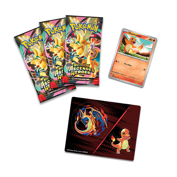Pokemon TCG: Ascended Heroes Charmander Tech Sticker Collection Box