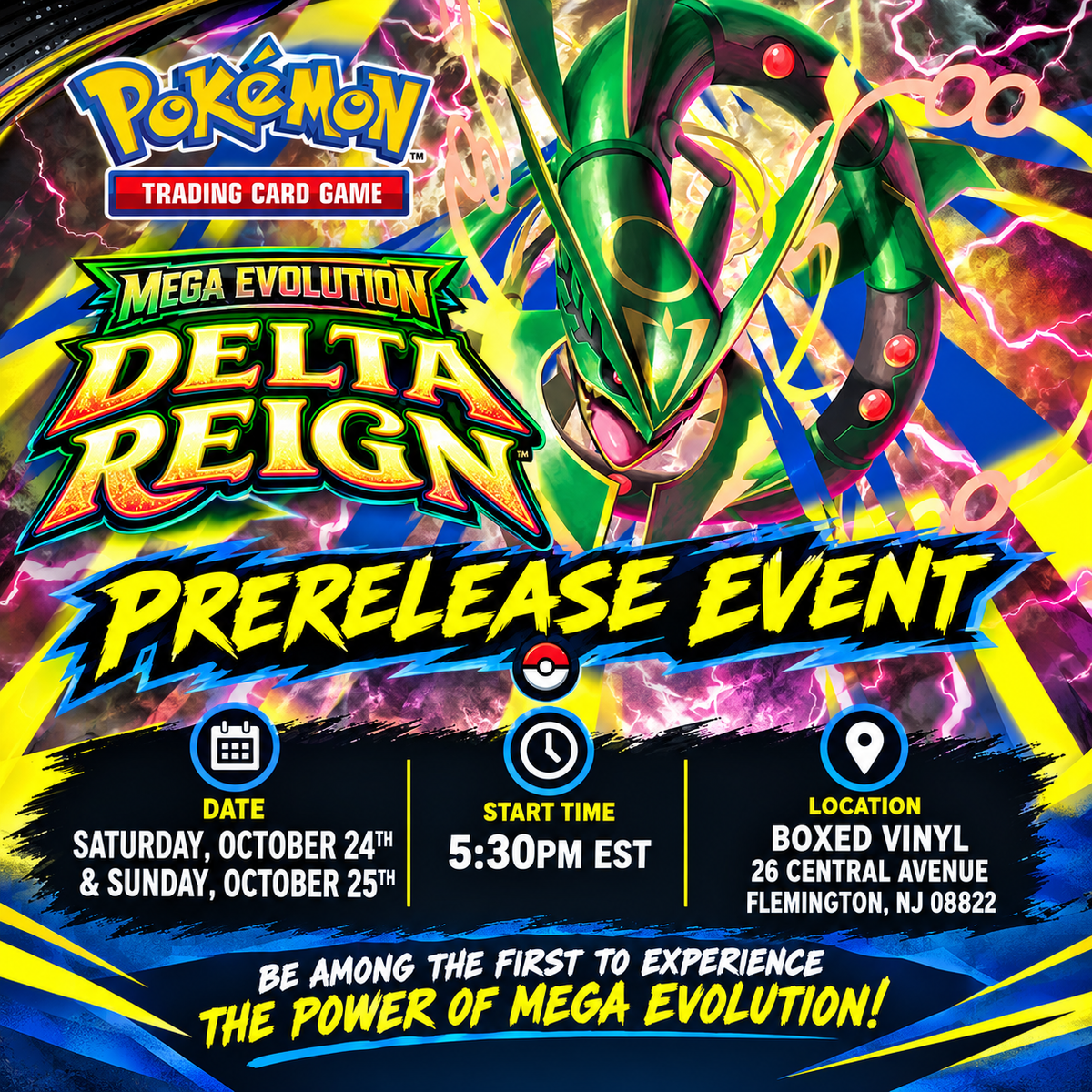 Pokemon TCG: Delta Reign Prerelease