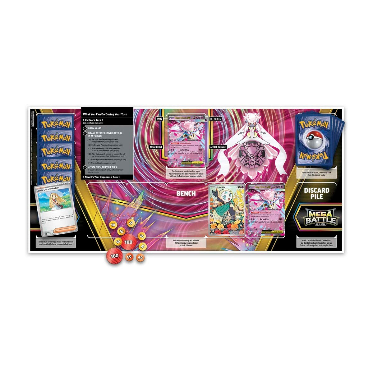 Pokemon TCG: Mega Battle Deck - Mega Diancie ex