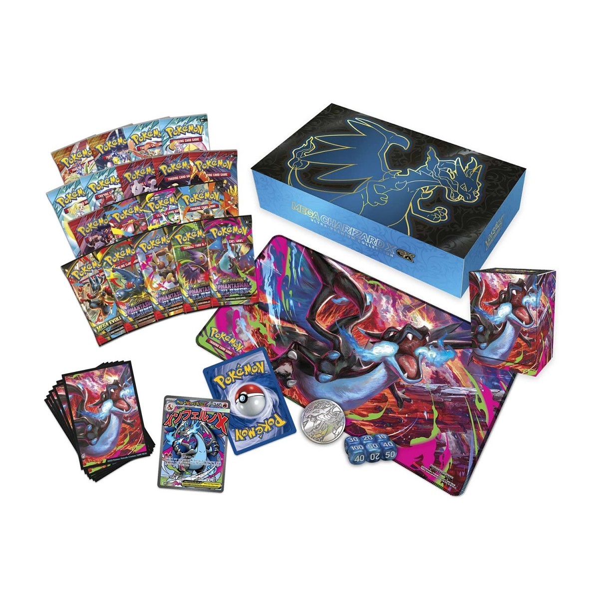 Pokemon TCG: Mega Charizard X ex Ultra-Premium Collection Box