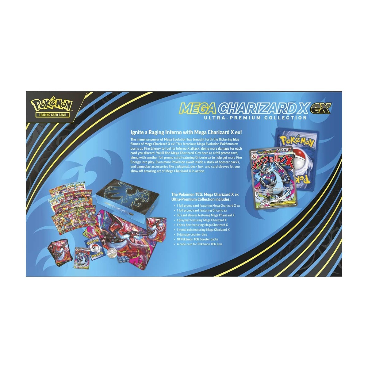 Pokemon TCG: Mega Charizard X ex Ultra-Premium Collection Box