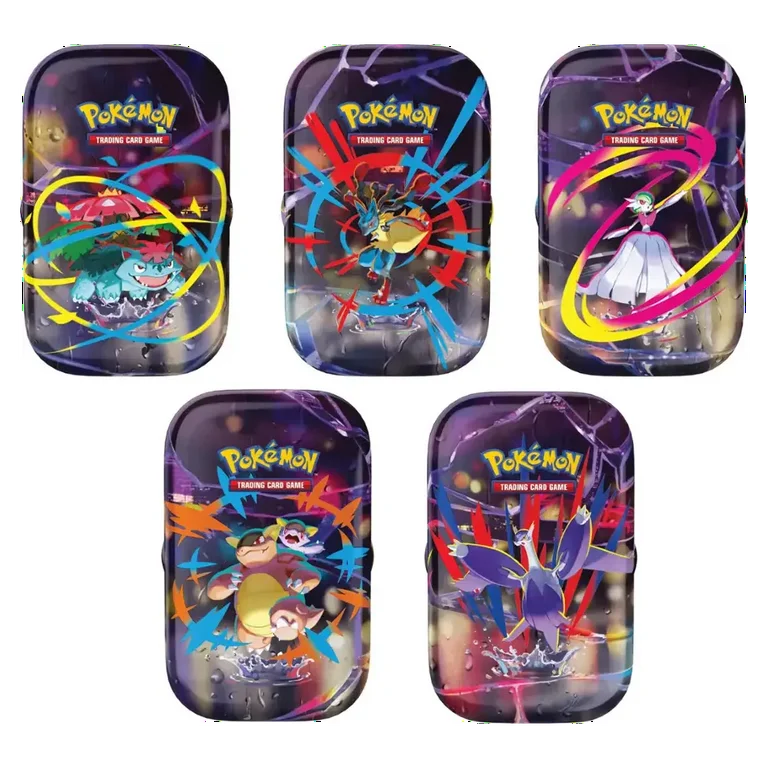 Pokemon TCG: Mega Heroes Mini Tin Display (10 Tins)