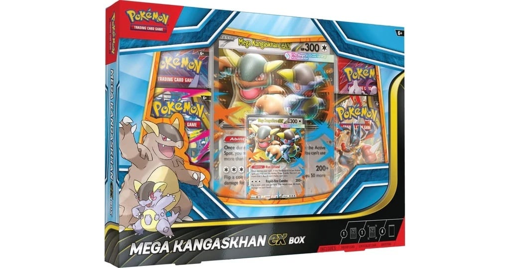 kangaskhan pokemon card ex Pokemon TCG: Mega Kangaskhan ex Box – Boxed Vinyl