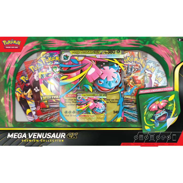 Pokemon TCG: Mega Venusaur ex Premium Collection Box
