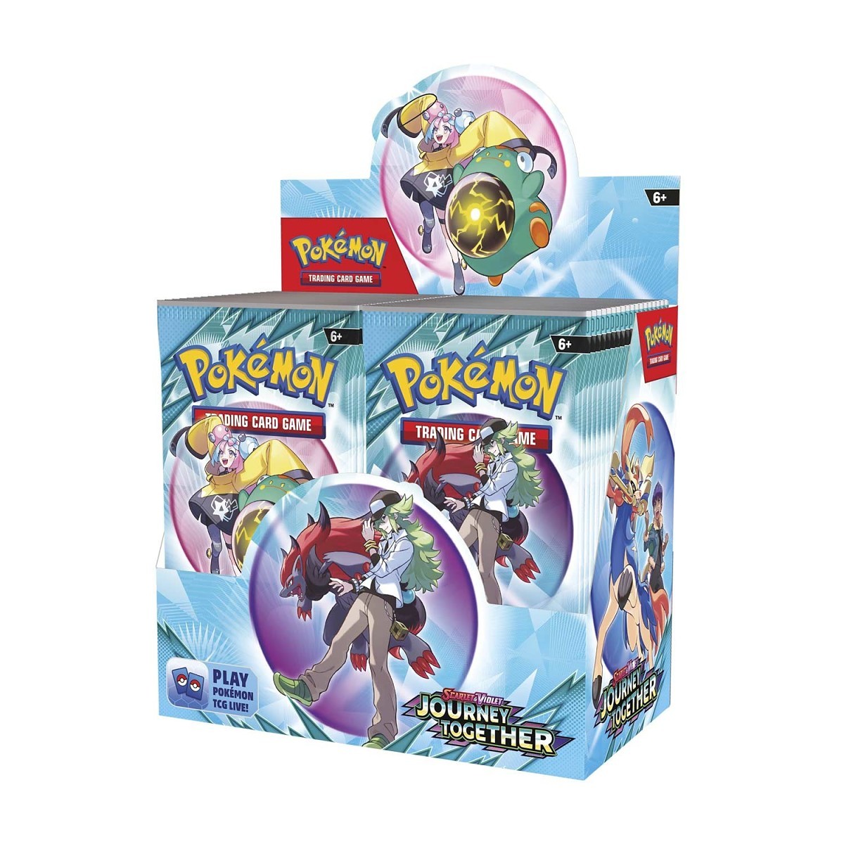 how many packs are in a pokemon go booster box Scarlet & Violet: Journey Together