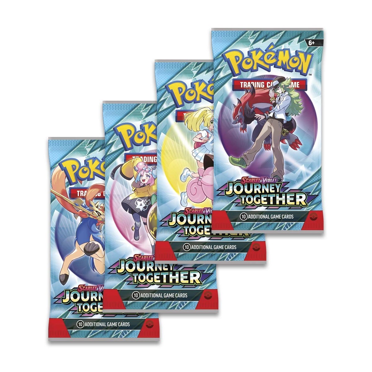 Pokemon TCG: Scarlet & Violet - Journey Together Booster Pack (10 Card –  Boxed Vinyl