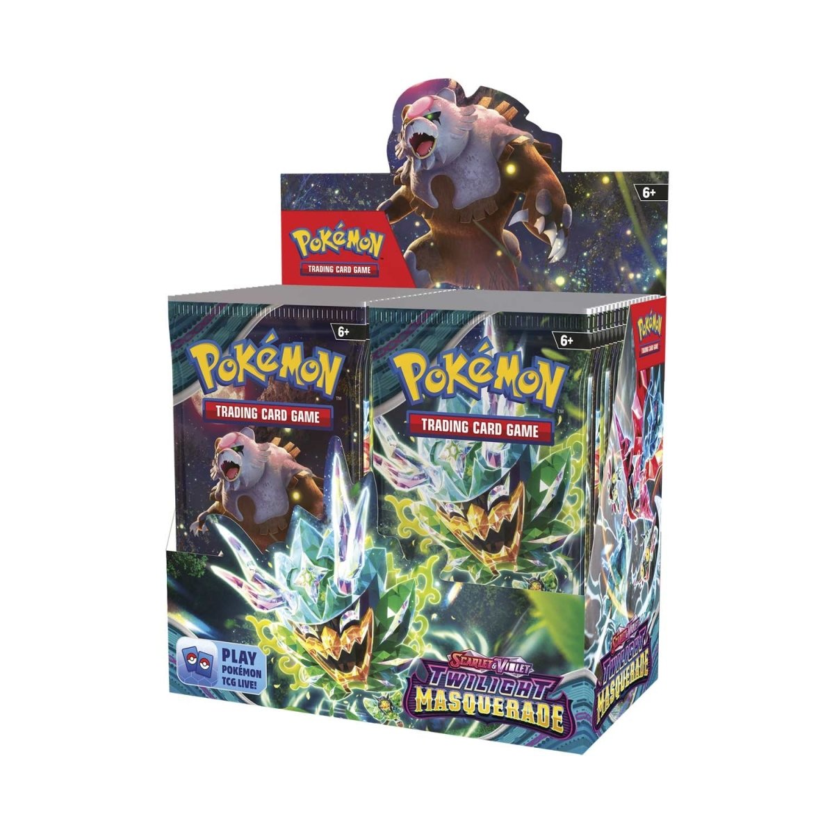 Pokemon TCG: Scarlet & Violet - Twilight Masquerade Booster Box (36 Packs)