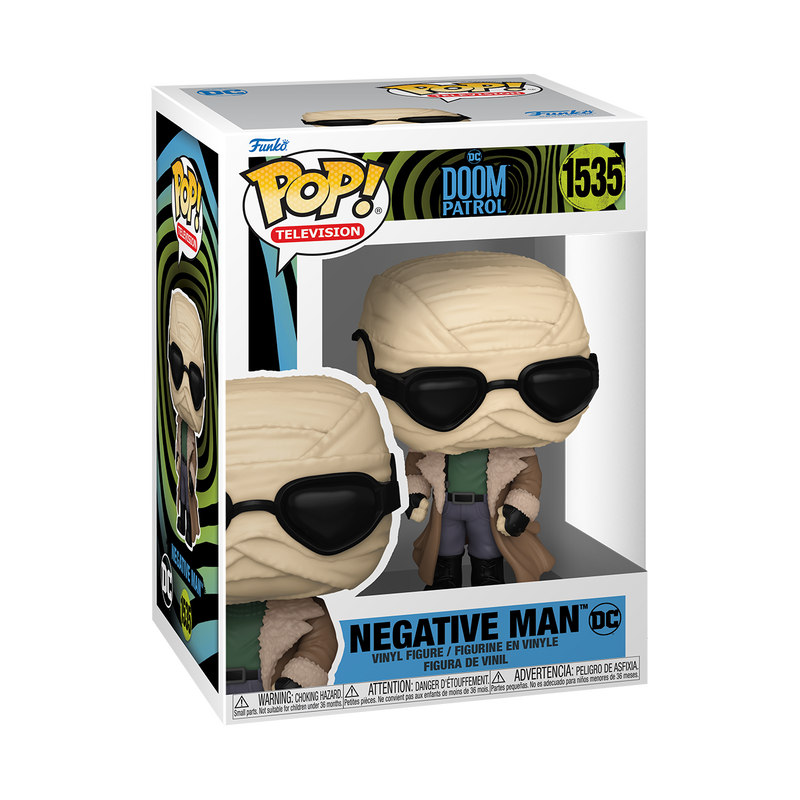 Funko Pop! DC Doom Patrol: Negative Man Vinyl Figure #1535