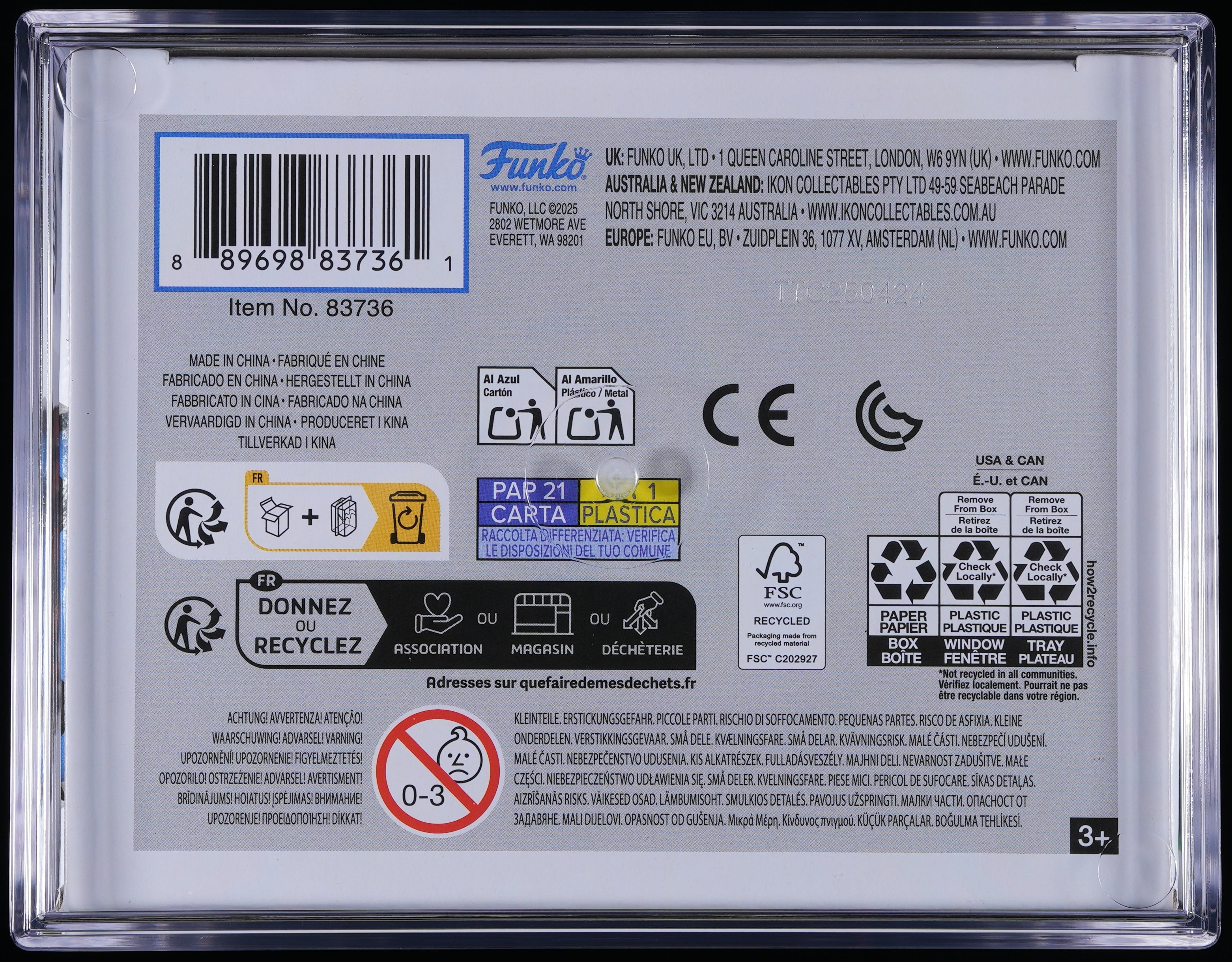 Funko Pop! PSA Graded Magic The Gathering: Oko The Trickster PSA Graded 10 GEM MINT Vinyl Figure #1093 Cert #02309138
