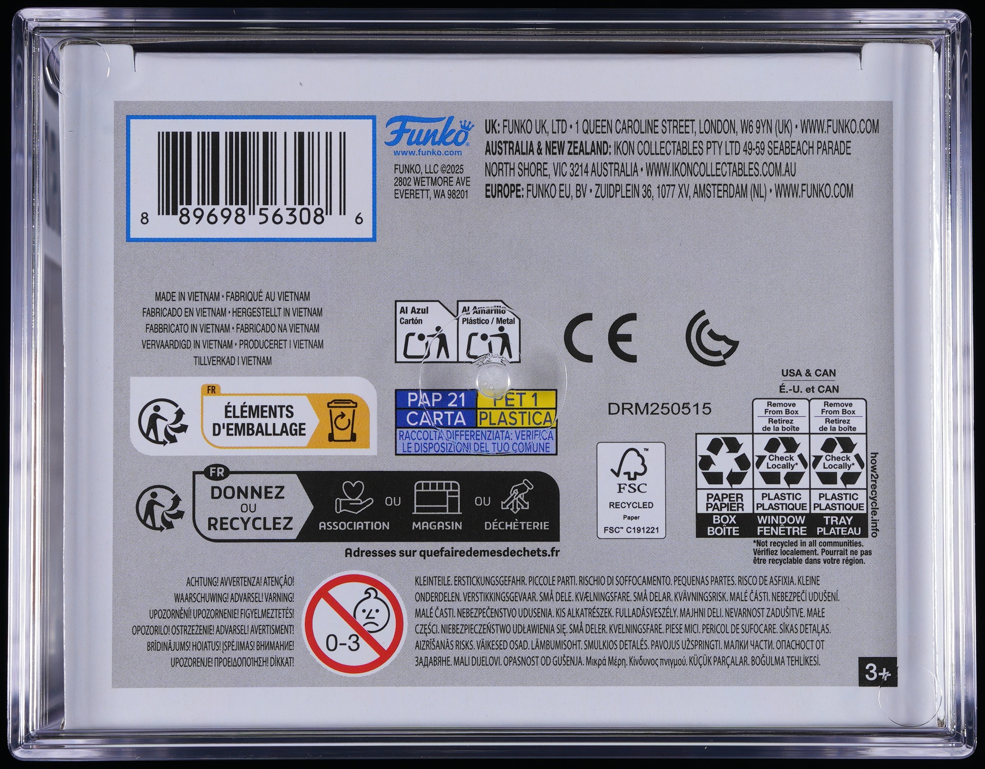 Funko Pop! PSA Graded Pokemon: Charizard PSA Graded 9 MINT Vinyl Figure #843 Cert #02009560