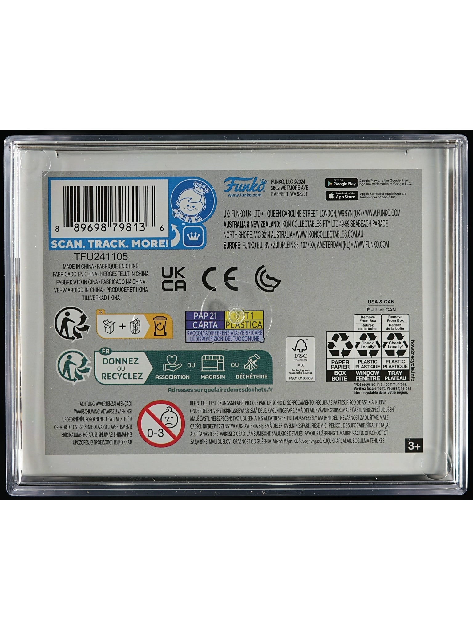 Funko Pop! Iron Maiden: Aces High Eddie PSA Graded Vinyl Figure #437 Cert #02206327