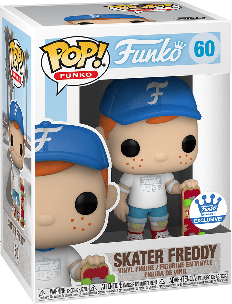 Funko Pop! Freddy Funko: Skater Freddy (Funko) Vinyl Figure #60
