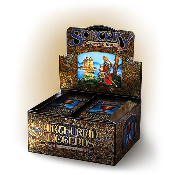 mtg legends booster box Sorcery TCG: Contested Realm - Arthurian Legends