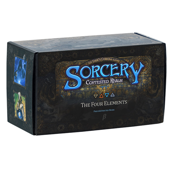 Sorcery TCG: Contested Realm - Beta The Four Elements Preconstructed Deck Box (4 Decks)