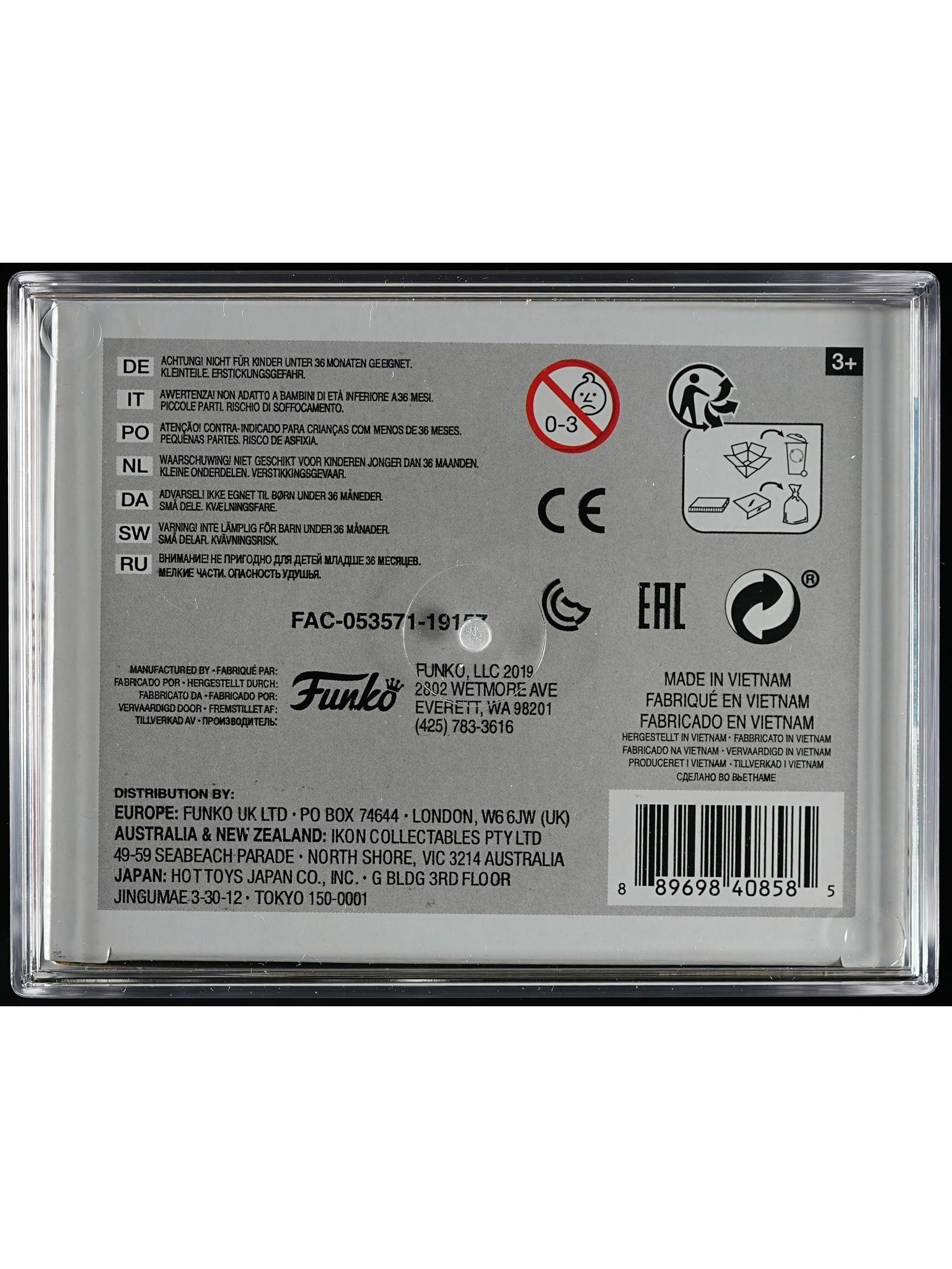 Funko Pop! Star Wars: Boba Fett PSA Graded Vinyl Figure #305 Cert #02004714