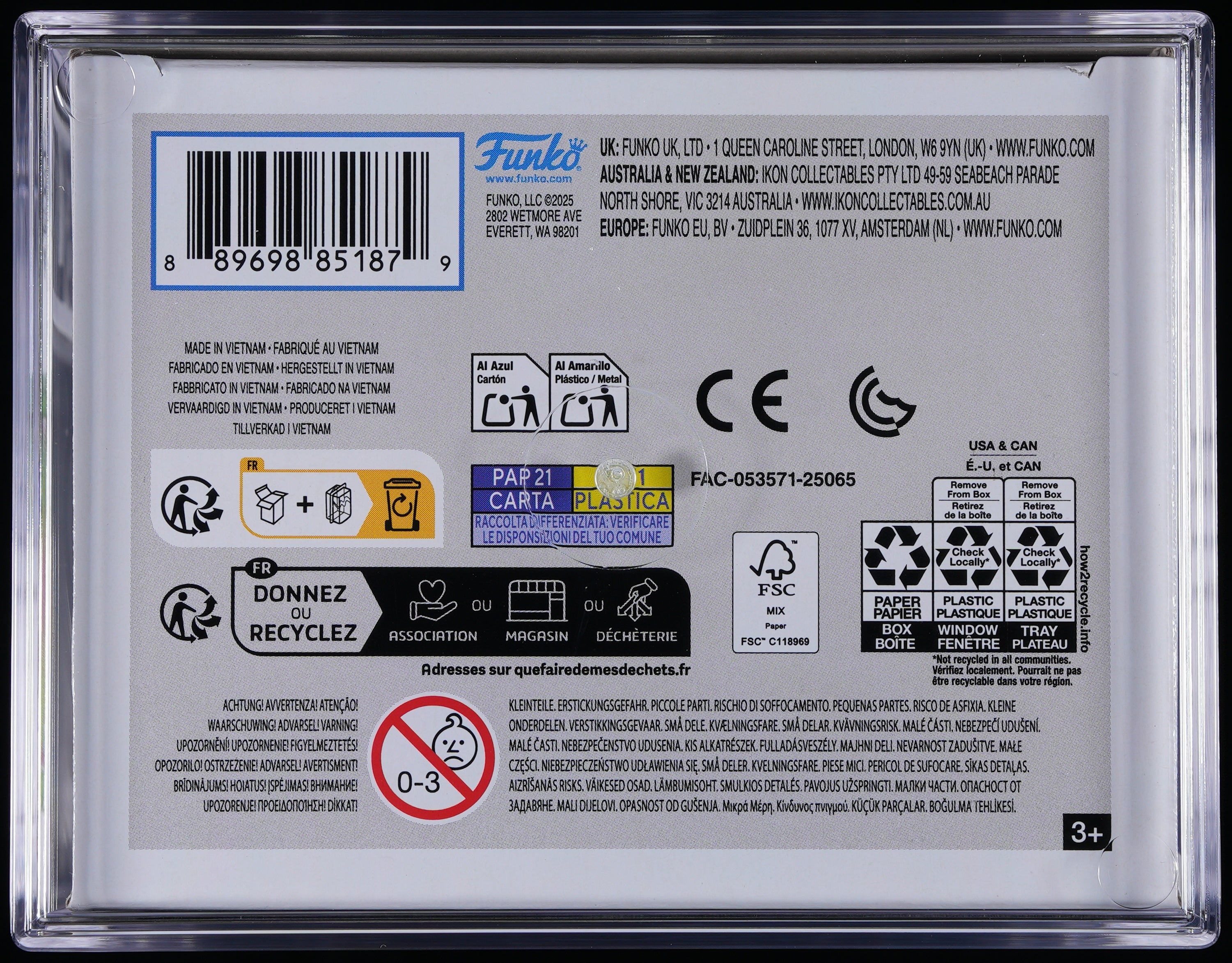 Funko Pop! PSA Graded Marvel Spider-Man: Green Goblin PSA Graded 8.5 NM-MT+ Vinyl Figure #1502 Cert #02211362