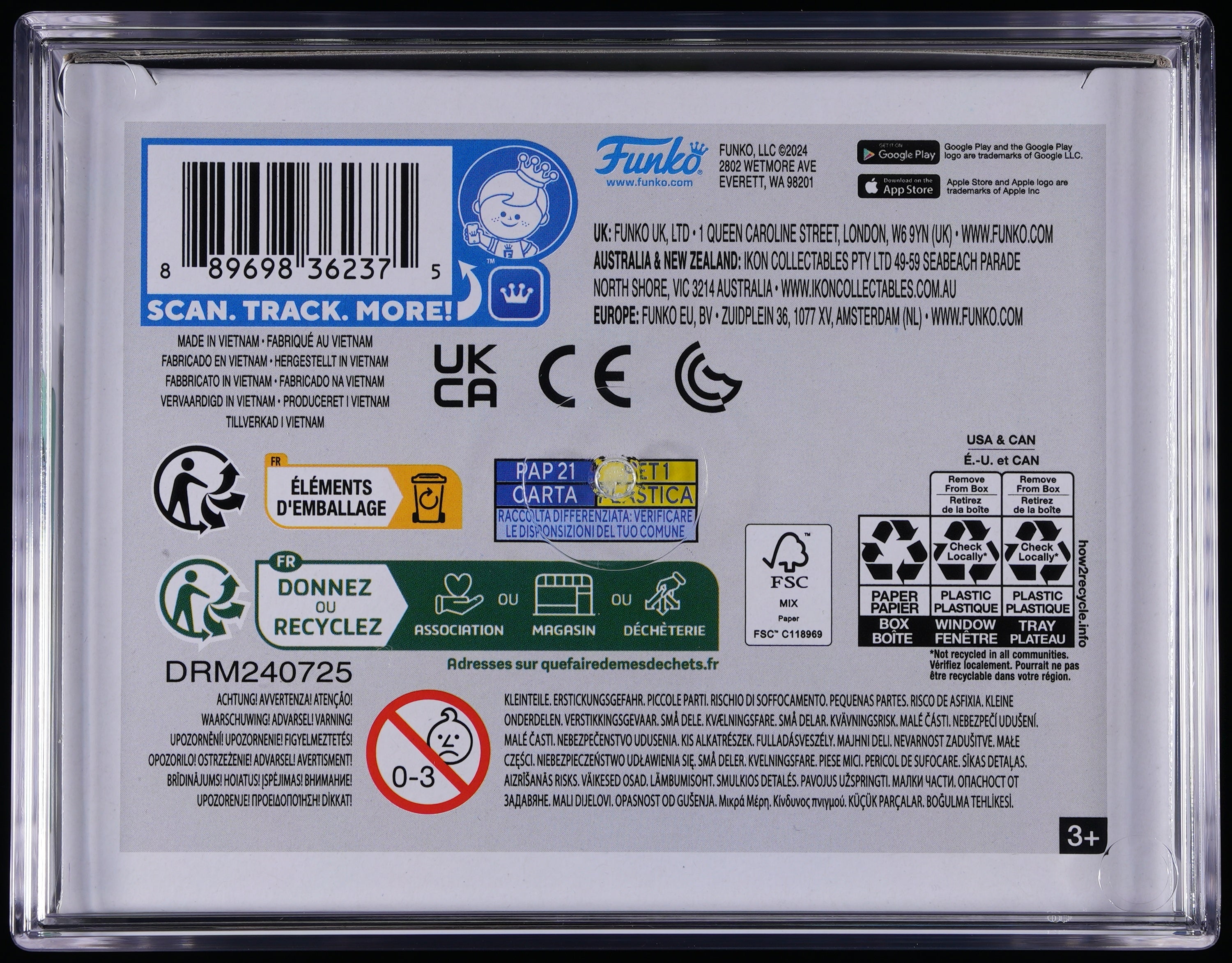 Funko Pop! PSA Graded Pokemon: Bulbasaur PSA Graded 9 MINT Vinyl Figure #453 Cert #02111804