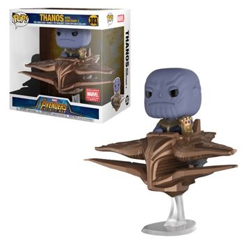 Funko Pop! Rides Marvel Avengers: Thanos With Sanctuary 2 (Marvel Collector Corps) Vinyl Figure #303