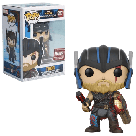 Funko Pop! Marvel Thor: Gladiator Thor (Marvel Collector Corps) Vinyl Figure #247