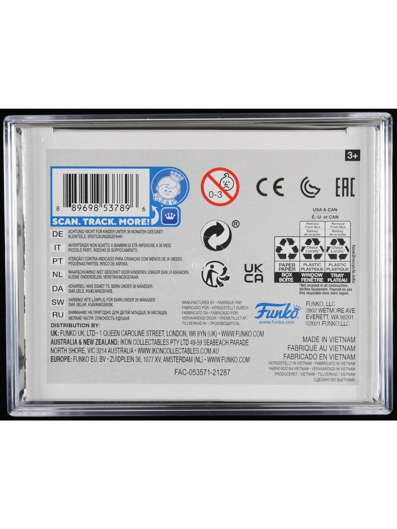 Funko Pop! Venom: Venom PSA Graded Vinyl Figure #749