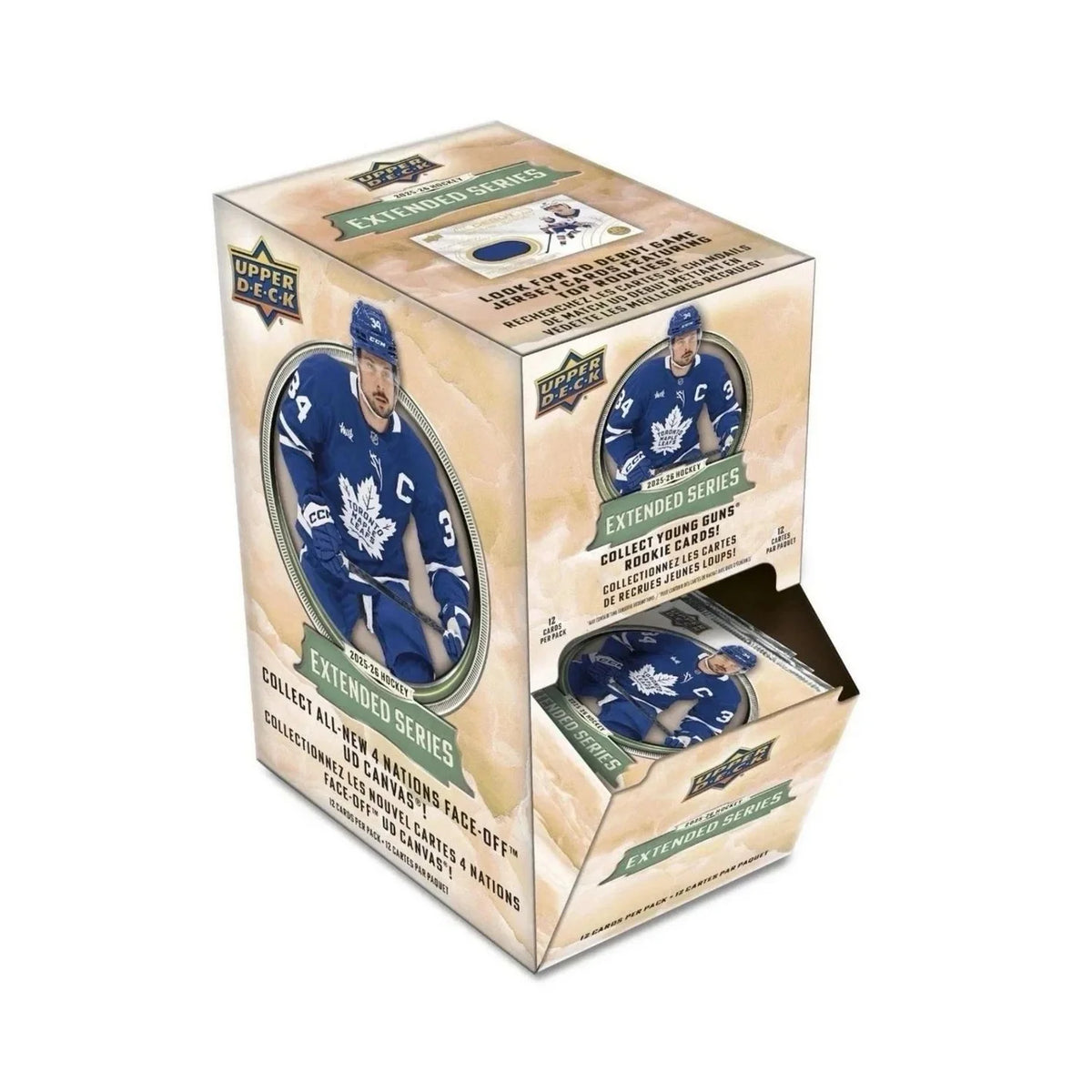 Upper Deck: 2025/26 Extended Series Hockey Gravity Feed Box