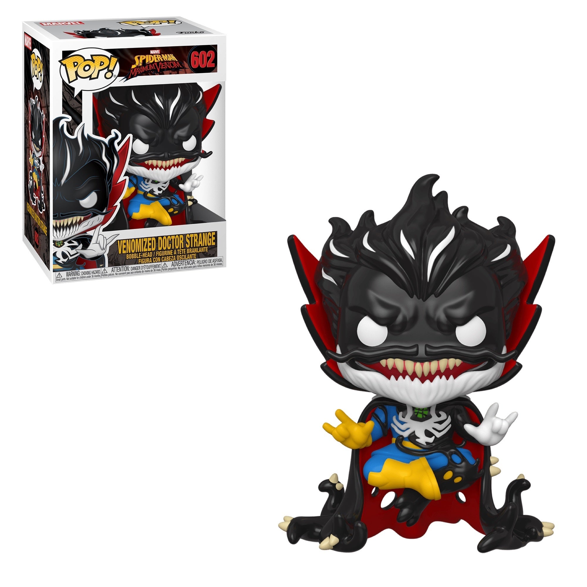 Funko Pop! Marvel Spider-Man Maximum Venom: Venomized Doctor Strange Vinyl Figure #602