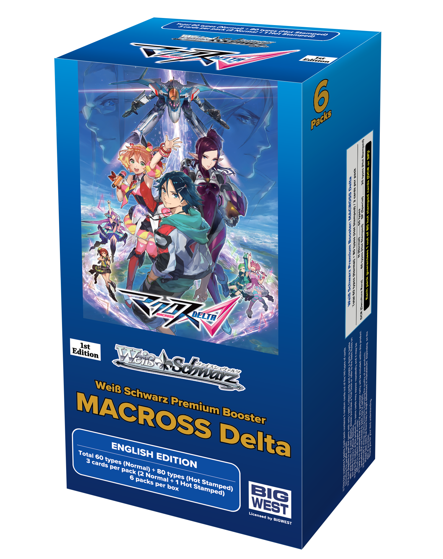 Weiss Schwarz: MACROSS Delta Premium Booster Box (6 Packs)