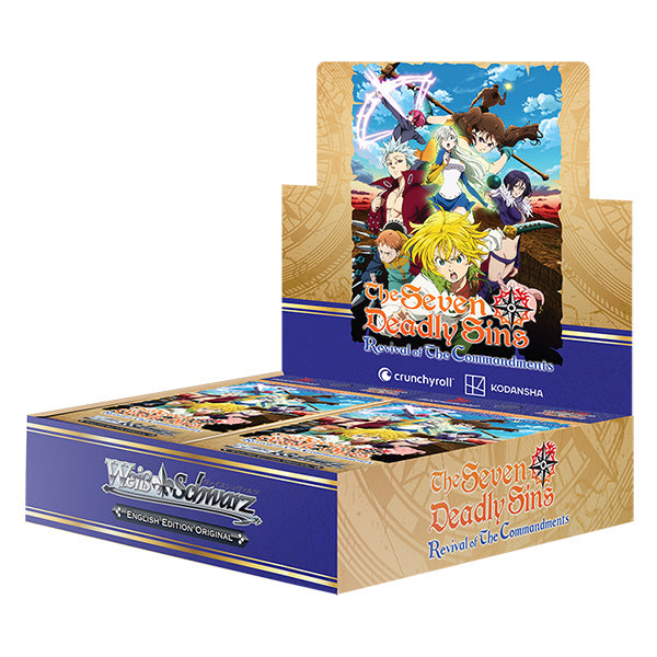 Weiss Schwarz:The Seven Deadly Sins Revival of The Commandments Booster Box (16 Packs)