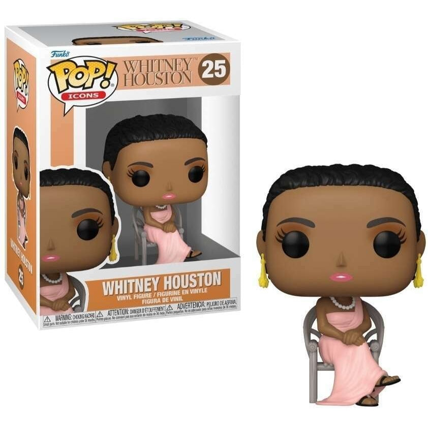 Funko Pop! Vinyl Whitney Houston: Whitney Houston in Eponymous Debut Album Vinyl Figure #25