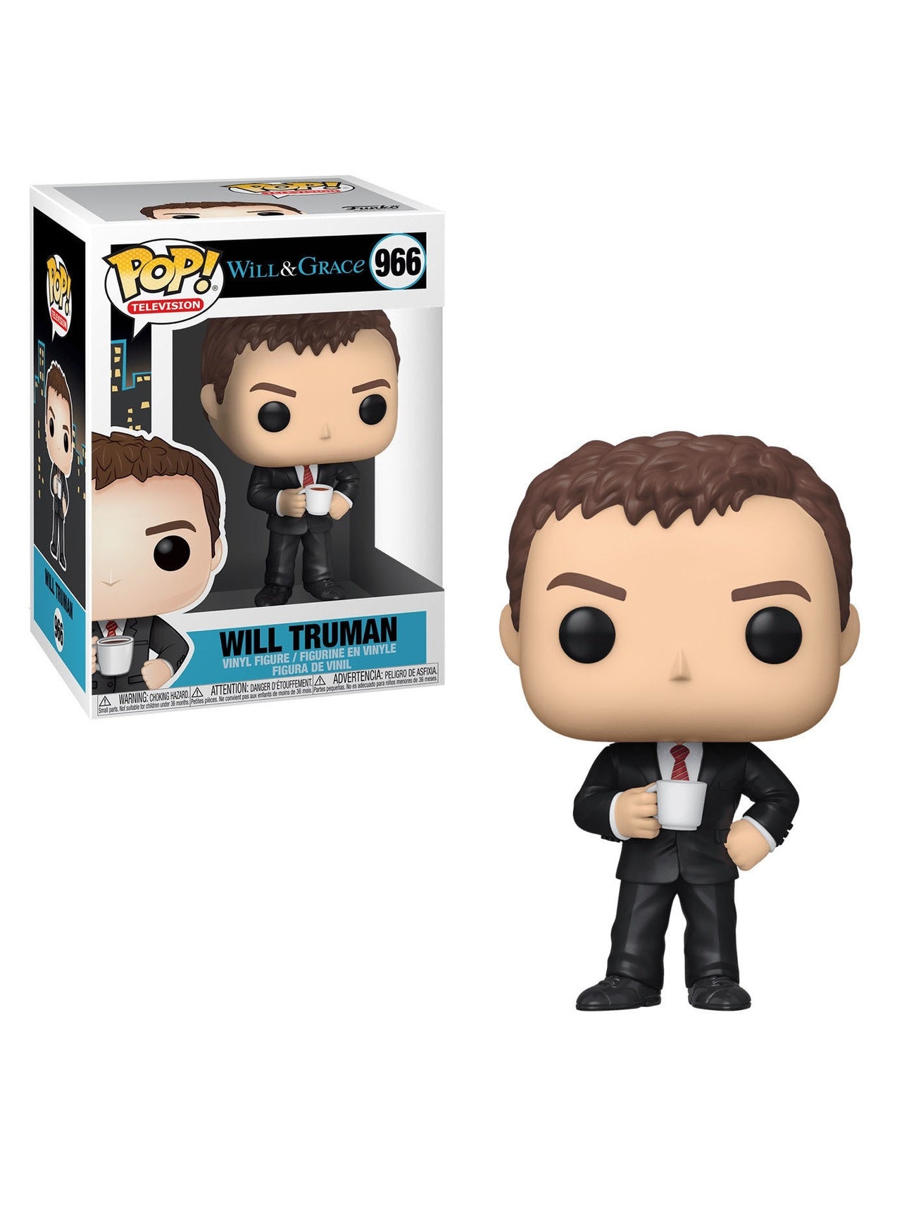 Funko Pop! Will & Grace: Will Truman Vinyl Figure #966