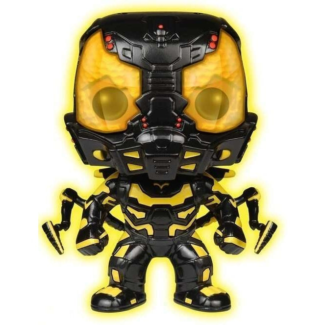 Funko Pop! Marvel Ant-Man: Yellowjacket Glow in the Dark Amazon Exclusive Vinyl Figure #86