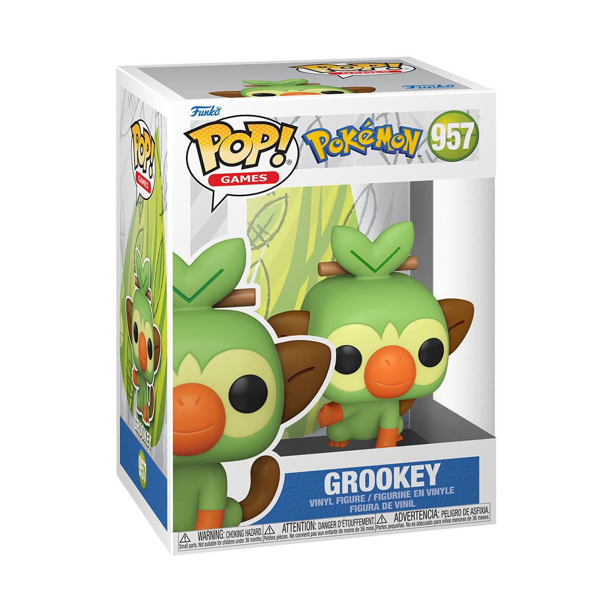 Funko Pop! Pokemon: Grookey Vinyl Figure #957