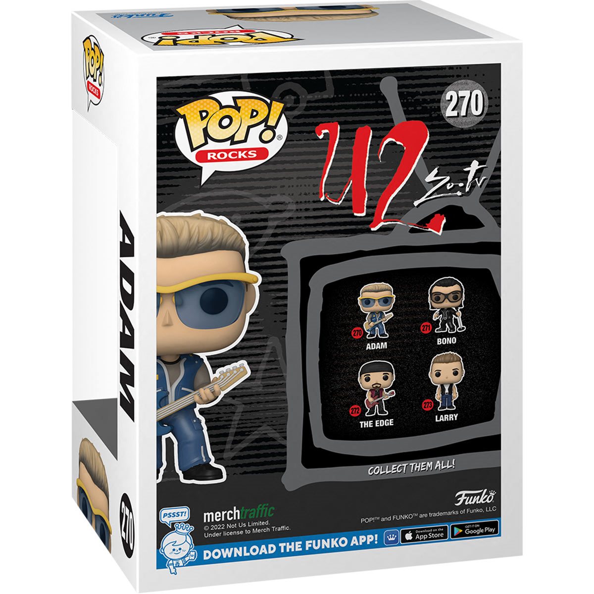 Funko Pop! U2 Zoo TV Tour: Adam Vinyl Figure #270