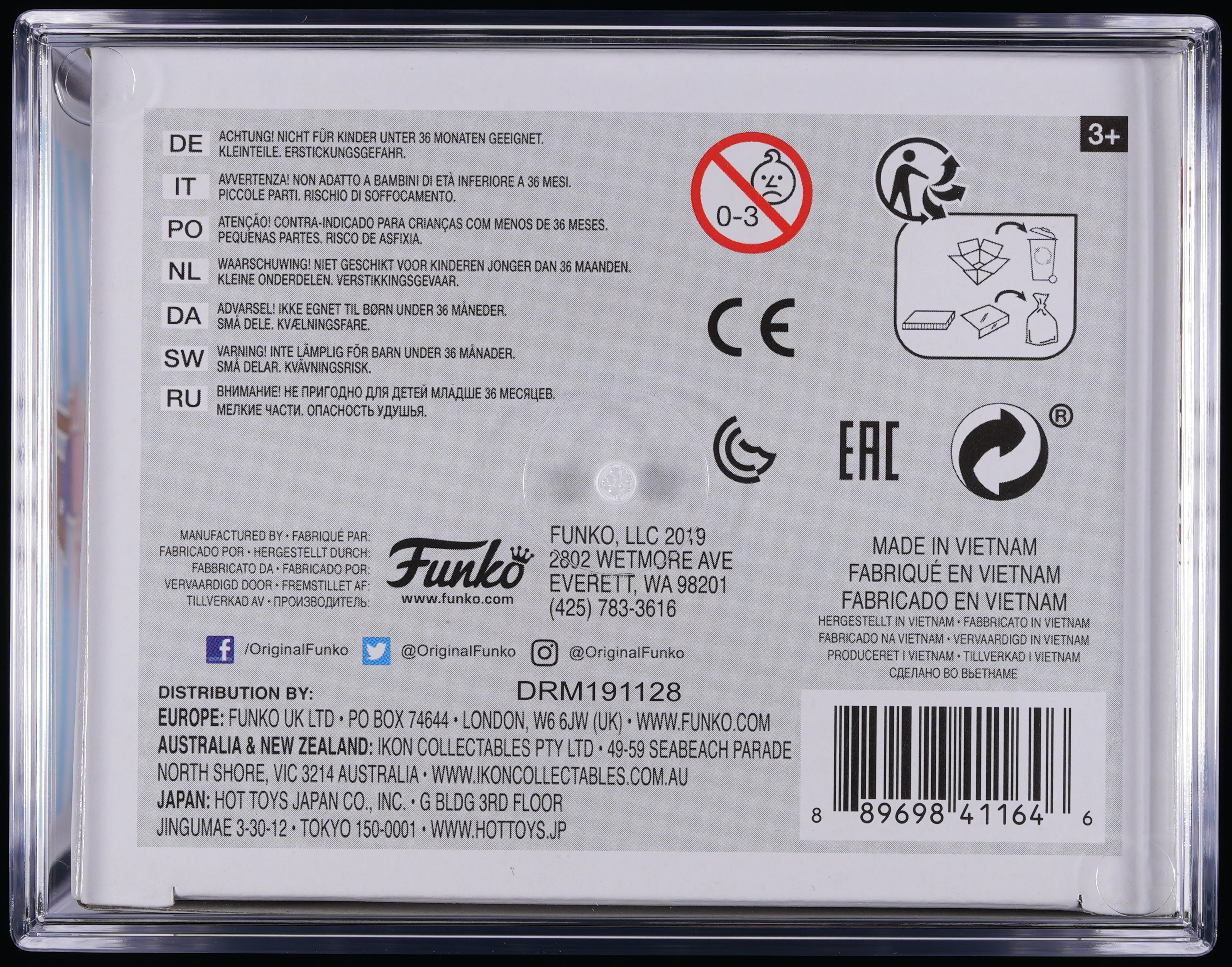 Funko Pop! PSA Graded Where's Waldo: Waldo PSA Graded 9 MINT Vinyl Figure #24 Cert #02109733