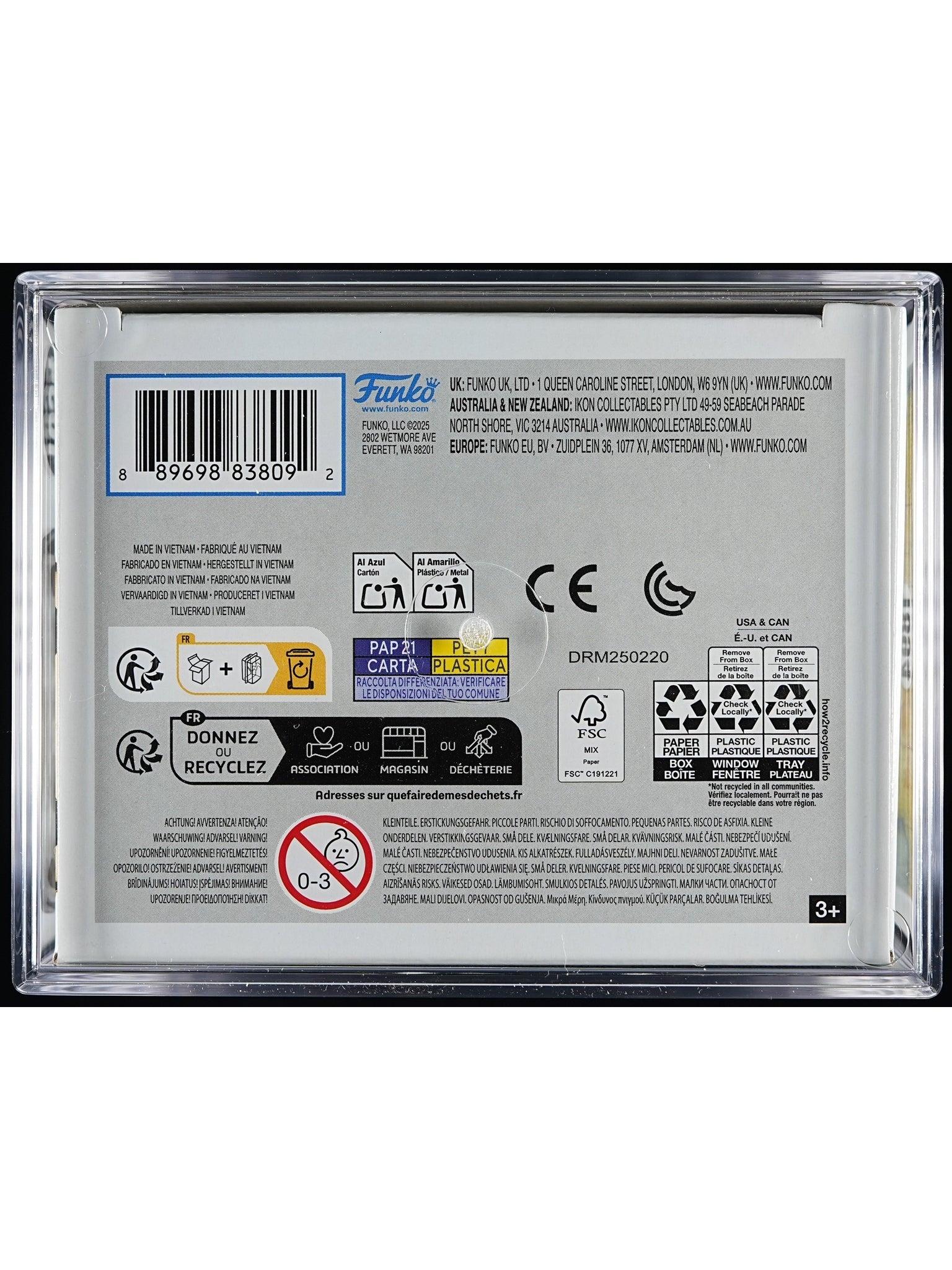 Funko Pop! One Piece: Trafalgar Law PSA Graded Vinyl Figure #1894 Cert #02207123